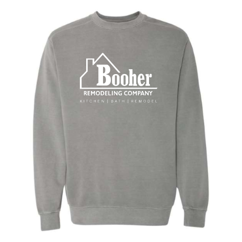 BooherRemodelingCompany - Pigment-Dyed Crewneck