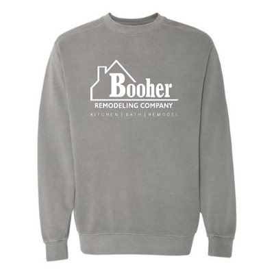 BooherRemodelingCompany - Pigment-Dyed Crewneck