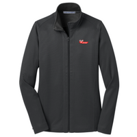 HealthTransit - Port Authority Ladies Heavyweight Vertical Texture Full-Zip
