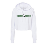 Train of Thought - Independent Trading  Women's Crop Hoodie
