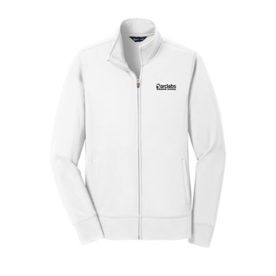 ArcLabs - Sport-Tek Ladies Sport-Wick Fleece Full-Zip Jacket - White