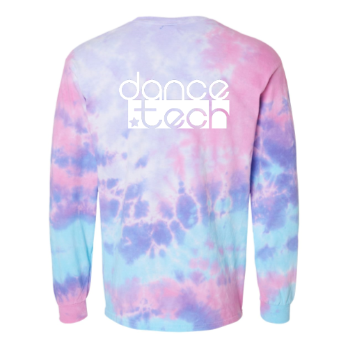 DanceTech - Tie-Dyed Long Sleeve T-Shirt