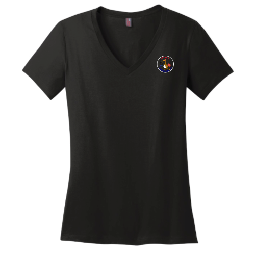 W7HEN - District Made Ladies Perfect Weight V-Neck Tee v1