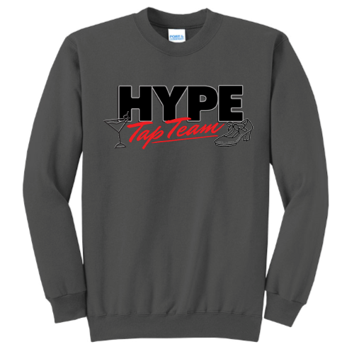 Hype Tap Team - Port & Company Classic Crewneck Sweatshirt - v2