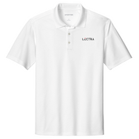 Lectra - Sport-Tek - Men's UV Micropique Polo - White / Grey