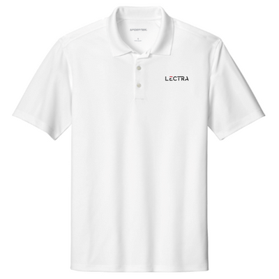 Lectra - Sport-Tek - Men's UV Micropique Polo - White / Grey