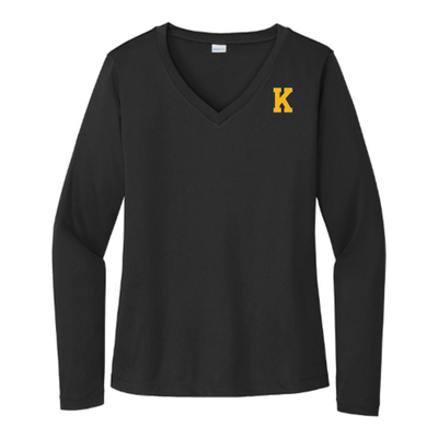 Kearsarge - Sport Tek Ladies Long Sleeve V Neck Competitor Tee