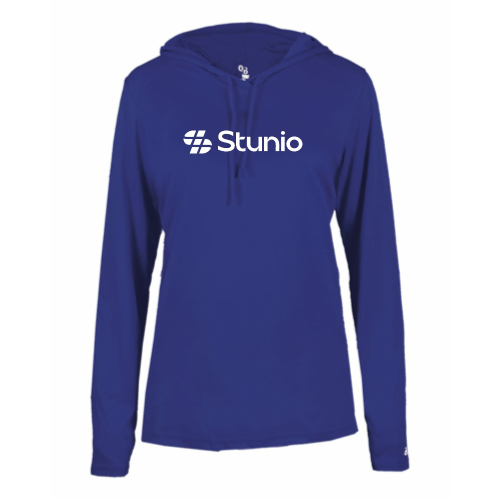 Stunio - B-Core L/S Women's Hood Tee