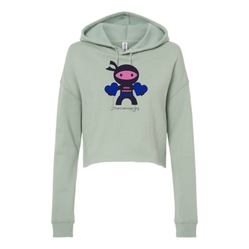NiceNinjas - Independent Trading - Women's Cropped Hoodie