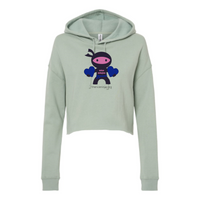 NiceNinjas - Independent Trading - Women's Cropped Hoodie