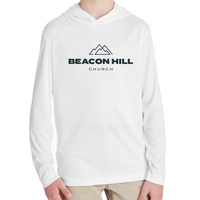Beacon Hill Church - Youth Zone Performance Hooded T-Shirt