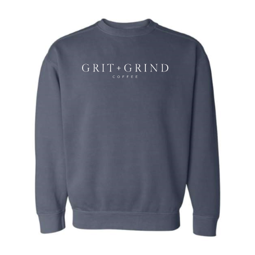 GritandGrind - Comfort Colors Pigment-Dyed Crewneck Sweatshirt v1