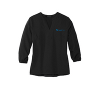 VP Supply Womens Three Quarter Sleeve Blouse