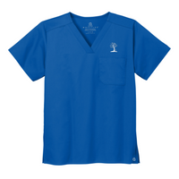 EssentialSpeech - WonderWink Unisex WorkFlex Chest Pocket V-Neck Top