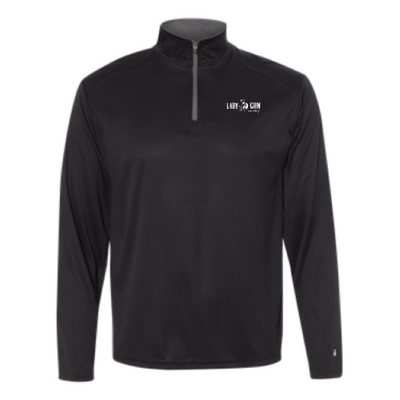 ShotGunLawEnforcementMC - B-Core Quarter-Zip Pullover v10 "Lady Gun"