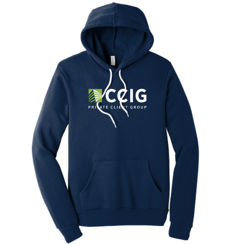 CCIG - Unisex Poly/Cotton Hooded Pullover Sweatshirt