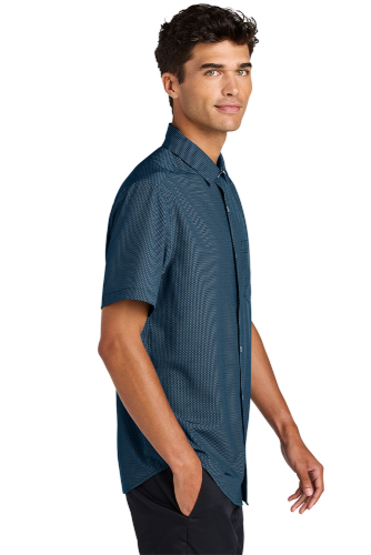 Night Navy Dash Print