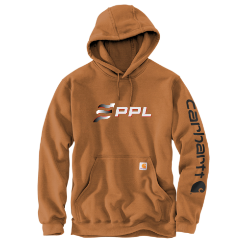 PPLTrucking - Carhartt Midweight Hooded Logo Sweatshirt CTK288