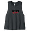 Hype Tap Team - BELLA+CANVAS Women's Racerback Cropped Tank - v2