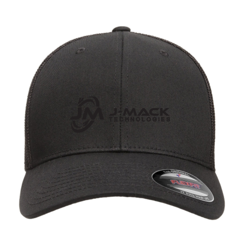 J-MACK - Adult 6-Panel Trucker Cap v1