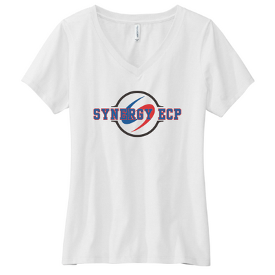 SynergyECP - Volunteer Knitwear Women's Daily V-Neck Tee USA-Made - v5