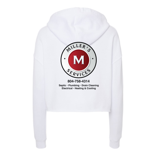 MillersServices - Independent Trading - Women's Crop Hoodie