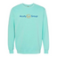 AcuityEyeGroup - Pigment-Dyed Crewneck Sweatshirt - Printed