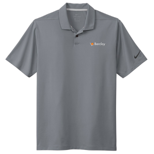 Barclay Nike Dri-FIT Polo - Grey