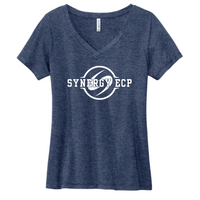SynergyECP - Volunteer Knitwear Women's Daily V-Neck Tee USA-Made - v5