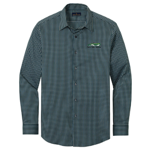 BackNineGreens - Brooks Brothers - Men's Tech Stretch Pattern Shirt