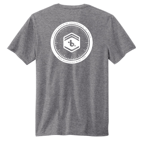 BaseckTraining - Volunteer Knitwear Tri Tee USA-Made