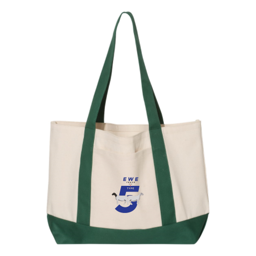 EweTrackUSA - 11 Ounce Cotton Canvas Tote