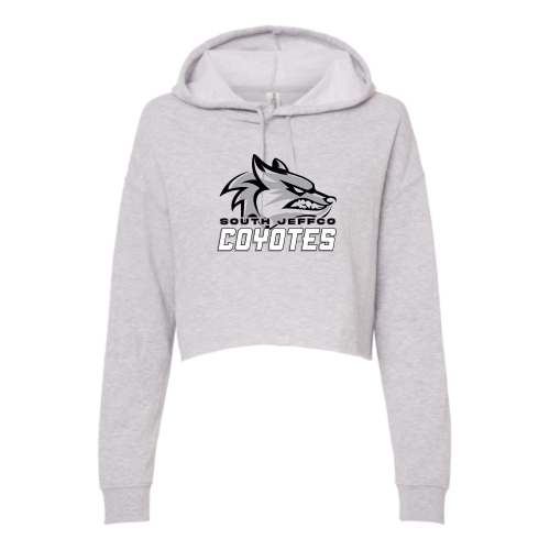 SJCOCoyotes - Independent Trading - Women's Crop Hoodie