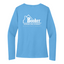 BooherRemodelingCompany - Sport Tek Ladies Long Sleeve V Neck Competitor Tee