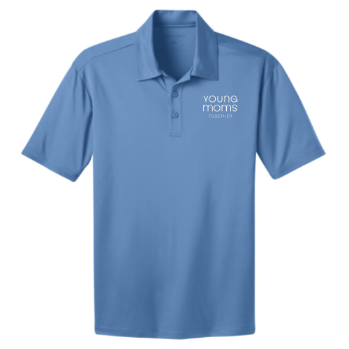 Young Moms Together - Port Authority Silk Touch Performance Polo - v2