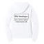 BoutiquexElDorado -Unisex Poly/Cotton Hooded Pullover Sweatshirt v2