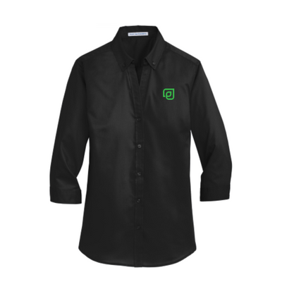 Langille Environmental - Port Authority Ladies Three Quarter Sleeve Shirt
