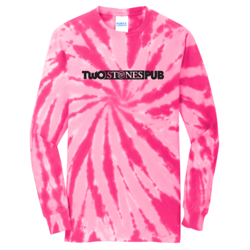 TwoStonesPubStore - Port & Company Essential Tie-Dye Long Sleeve Tee v1