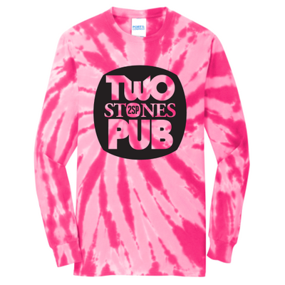 TwoStonesPub - Port & Company Essential Tie-Dye Long Sleeve Tee v2