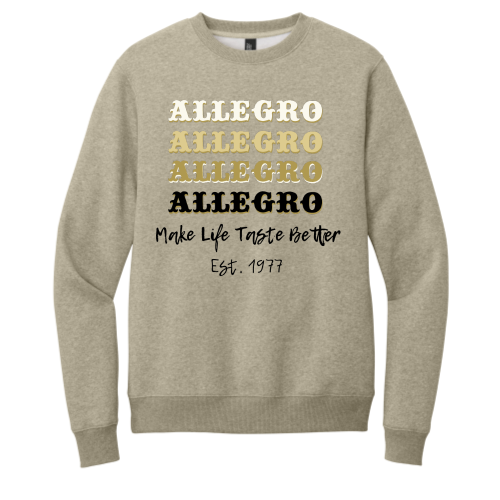 Allegro - Fleece Crew Long Sleeve v1