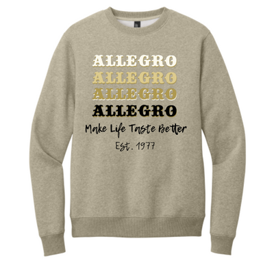 Allegro - Fleece Crew Long Sleeve v1