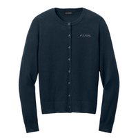 St. Michael Cinema - Port Authority Women’s Easy Care Crewneck Cardigan Sweater