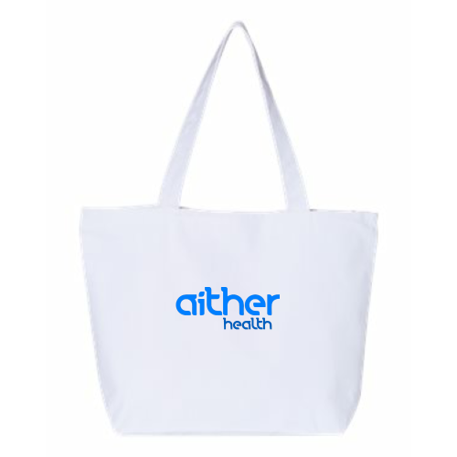 AitherHealth - 24.5L Canvas Zippered Tote