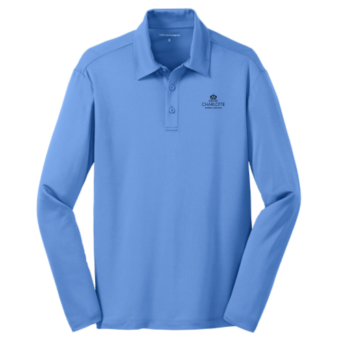 CCGS - Port Authority - Silk Touch Performance Long Sleeve Polo v1