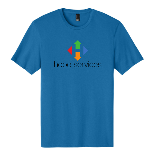 HopeServices - District Made Mens Perfect Weight Crew Tee