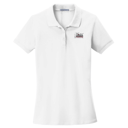 MorbidandHorrid - Port Authority - Ladies EZCotton White