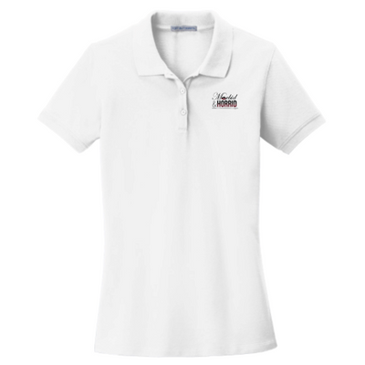 MorbidandHorrid - Port Authority - Ladies EZCotton White