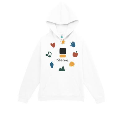 ThrivePreschool - Printed Urban Pullover Hoodie v4 (XL-3XL)