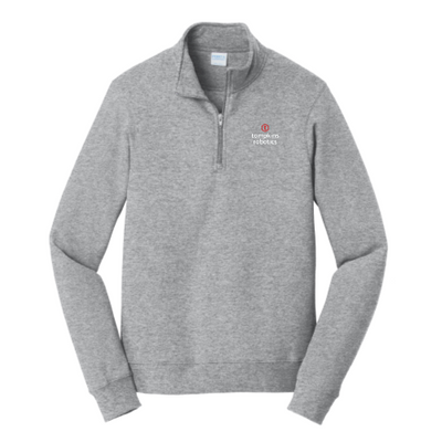 Tompkins Robotics - EMB - Port & Company Fan Favorite Fleece 1/4-Zip Pullover Sweatshirt v2
