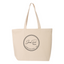 JamesStreetMedSpaTeam - 24.5L Canvas Zippered Tote v2